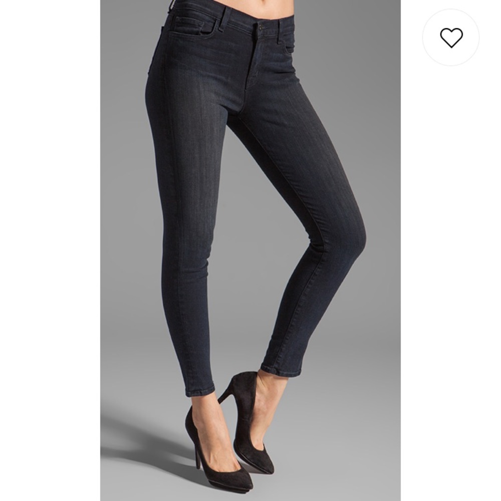J Brand mid rise skinny jeans